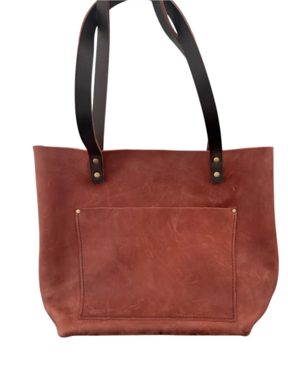 Portland Leather Goods - Classic medium size tote Lotus/Mauve Color